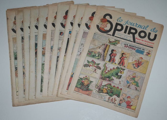 History of Franco-Belgian Comics (BD) 1 Spirou
