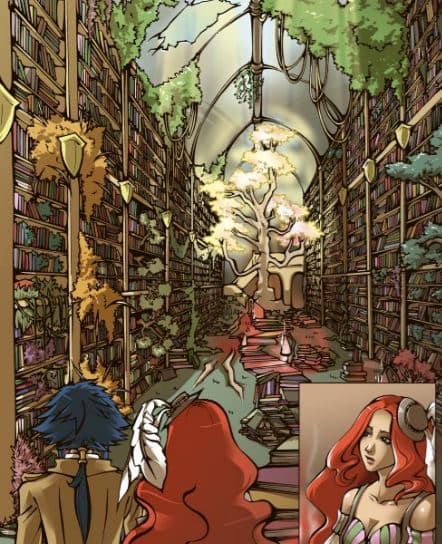Sissy Pantelis 7 Library by Hell Oscillations by Sissy Pantelis